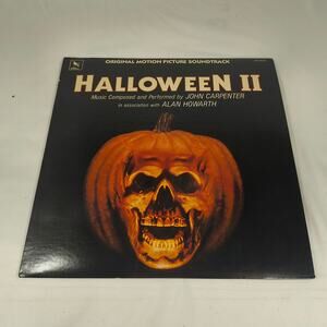 Halloween 2 Original Soundtrack Vinyl Record John Carpenters 1981
